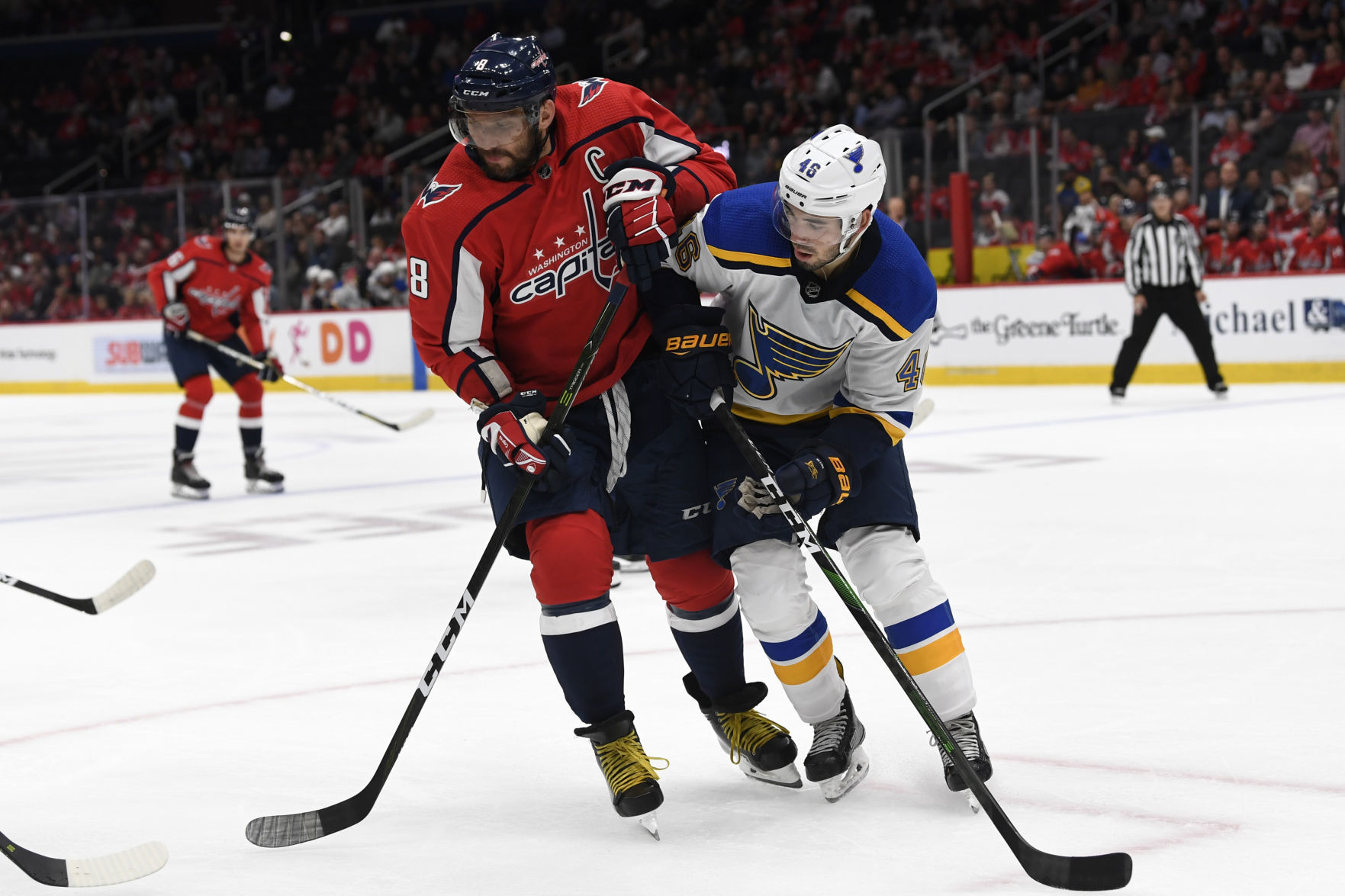 Blues Capitals Hockey